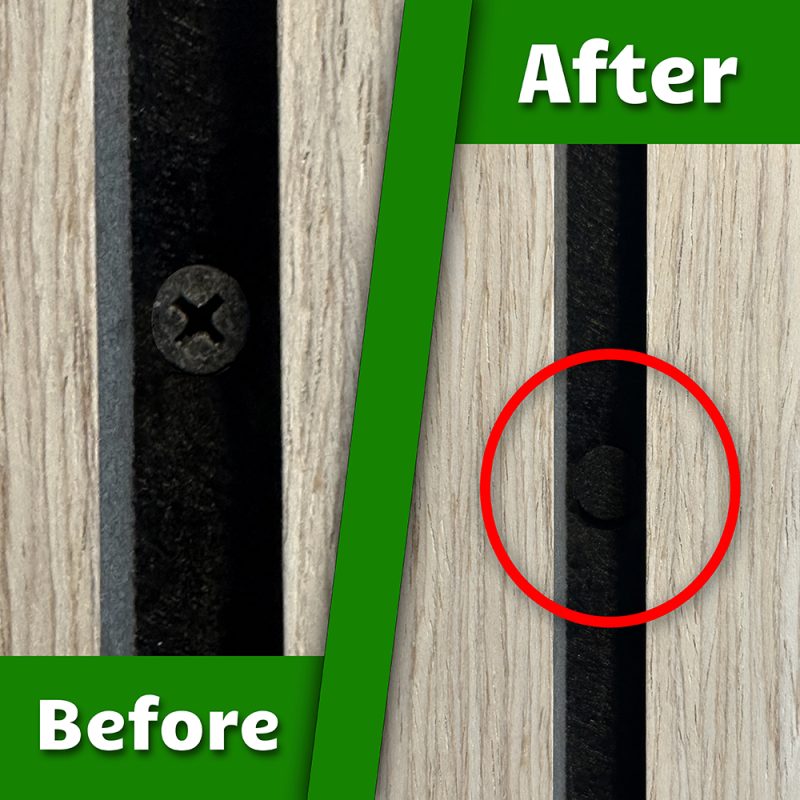 Screw Head Disguisers in Woodwork - Enhance the Appearance of Your Projects