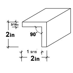 WPC ("L" Shape) Trim