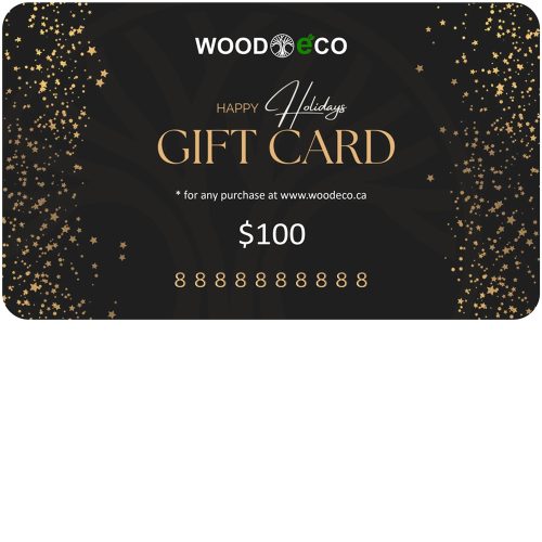 WoodEco 0 Gift Card – Acoustic Wood Panels WoodEco $100 Digital Gift Card for Acoustic Wood Slat Panels and Interior Design Products